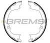 BREMSI GF4986 Brake Shoe Set, parking brake